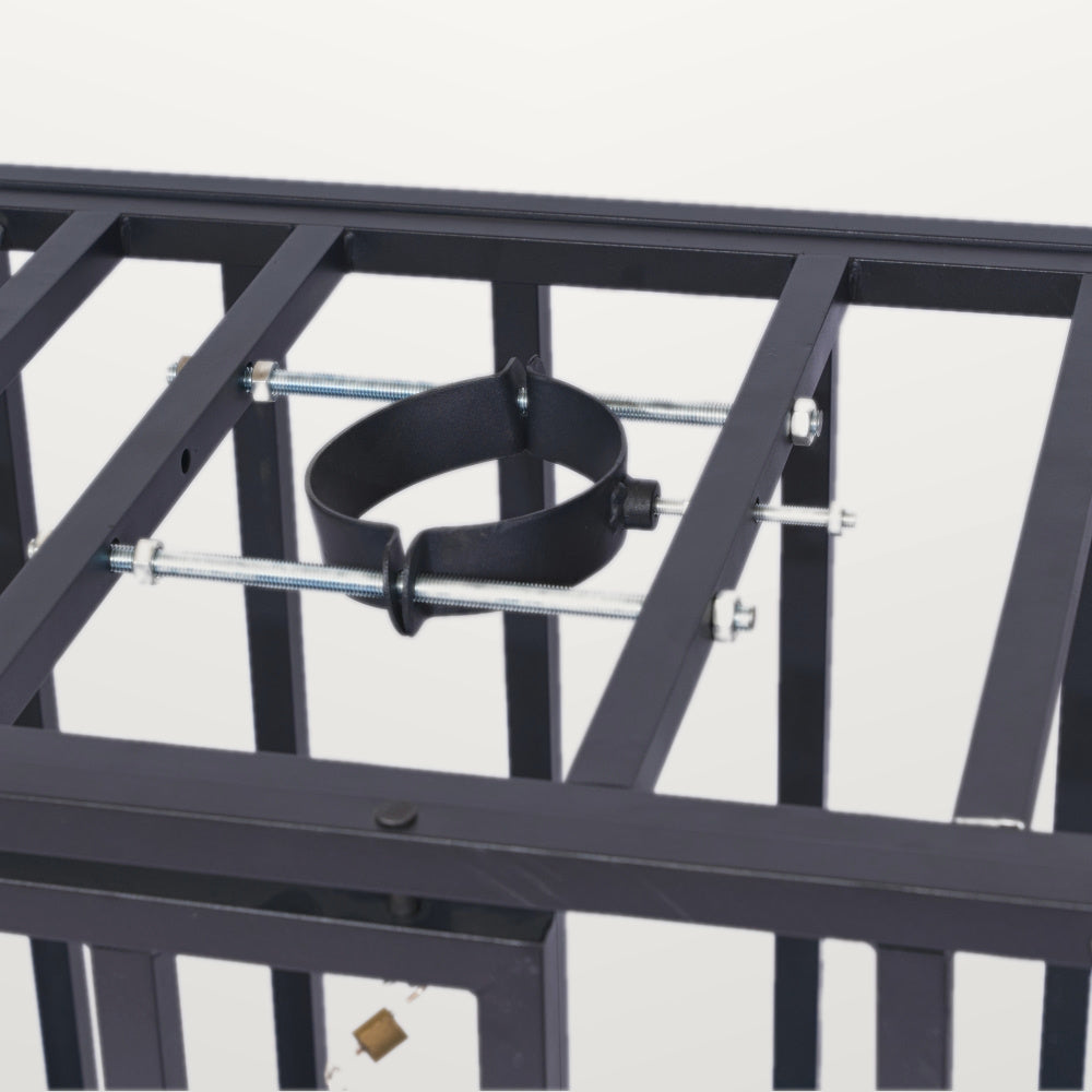 Heavy-Duty BDSM Confinement Cage