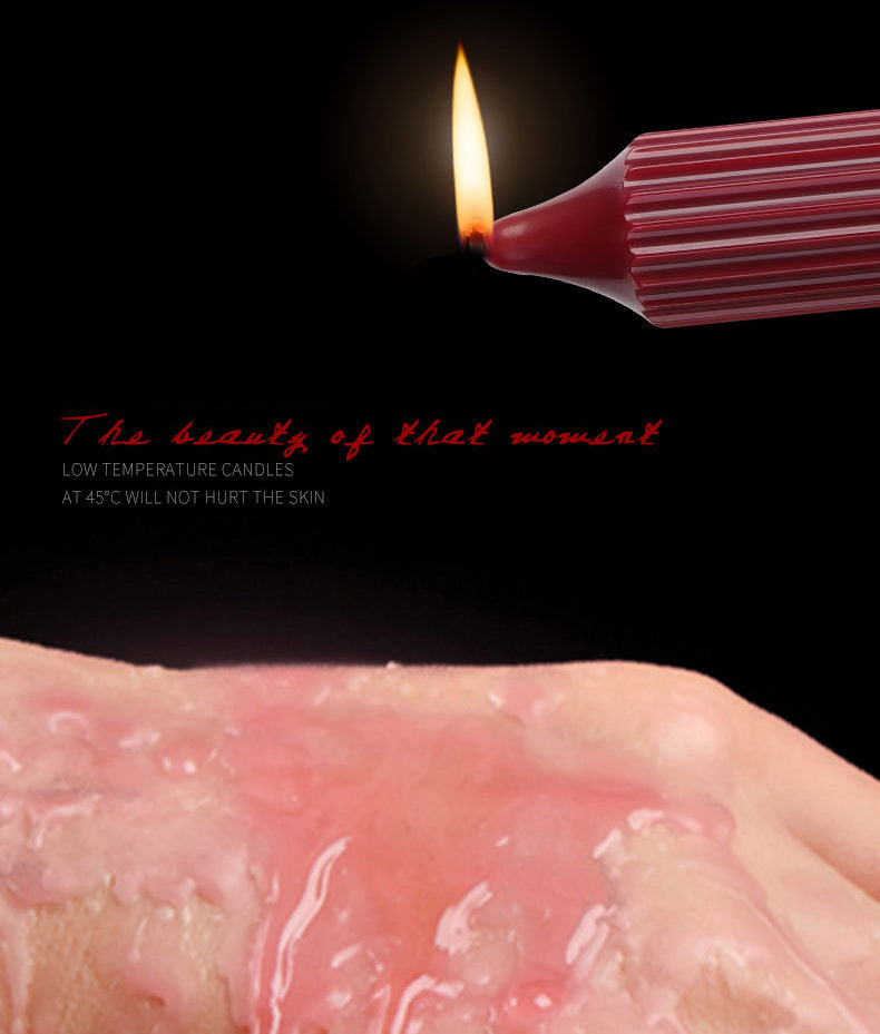 Large Low-Temp Sensory Candle for Wax Play BM28