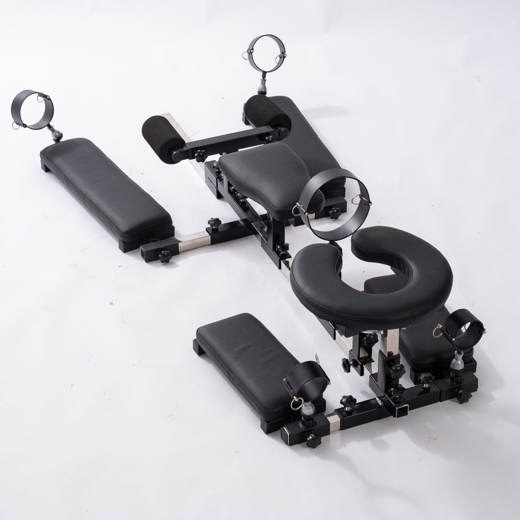 Modular BDSM Full-Body Restraint and Positioning Frame