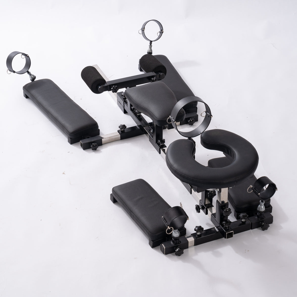 Modular BDSM Full-Body Restraint and Positioning Frame