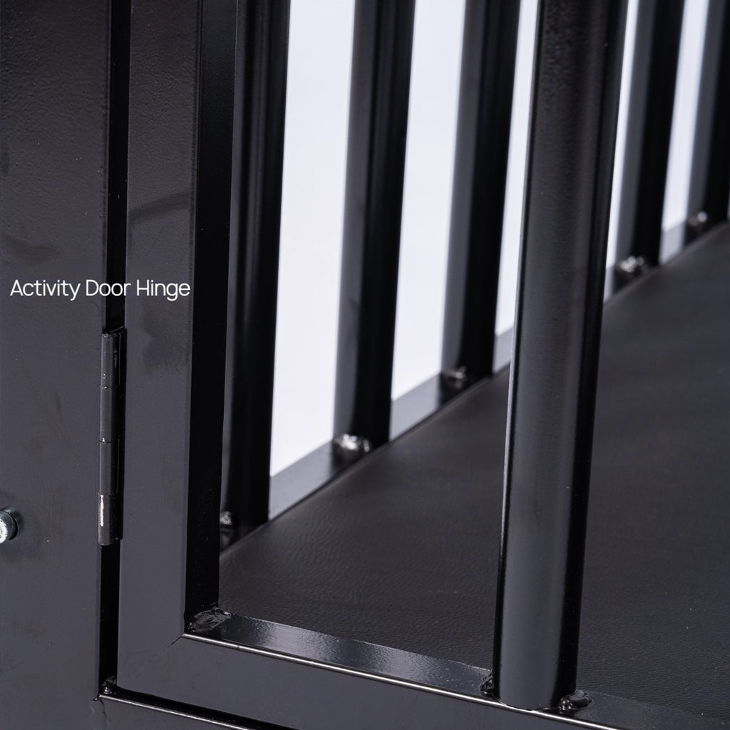 BDSM Cage Coffee Table with Clear Acrylic Top BF24