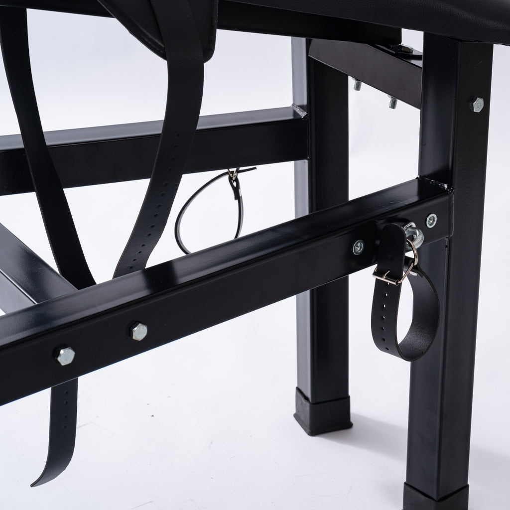 Heavy-Duty Kneeling Bondage Bench with Restraints BF22