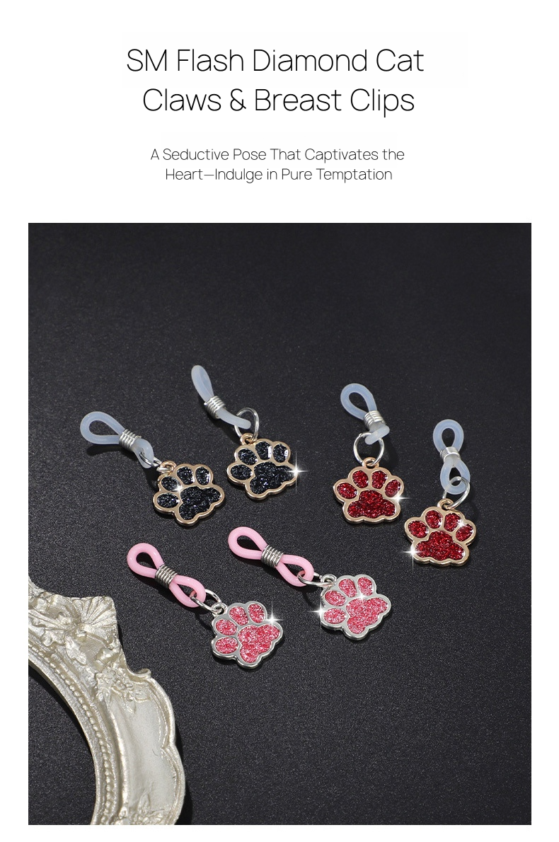 Cute Cat Claw Nipple Clamps – Kawaii Style BM24