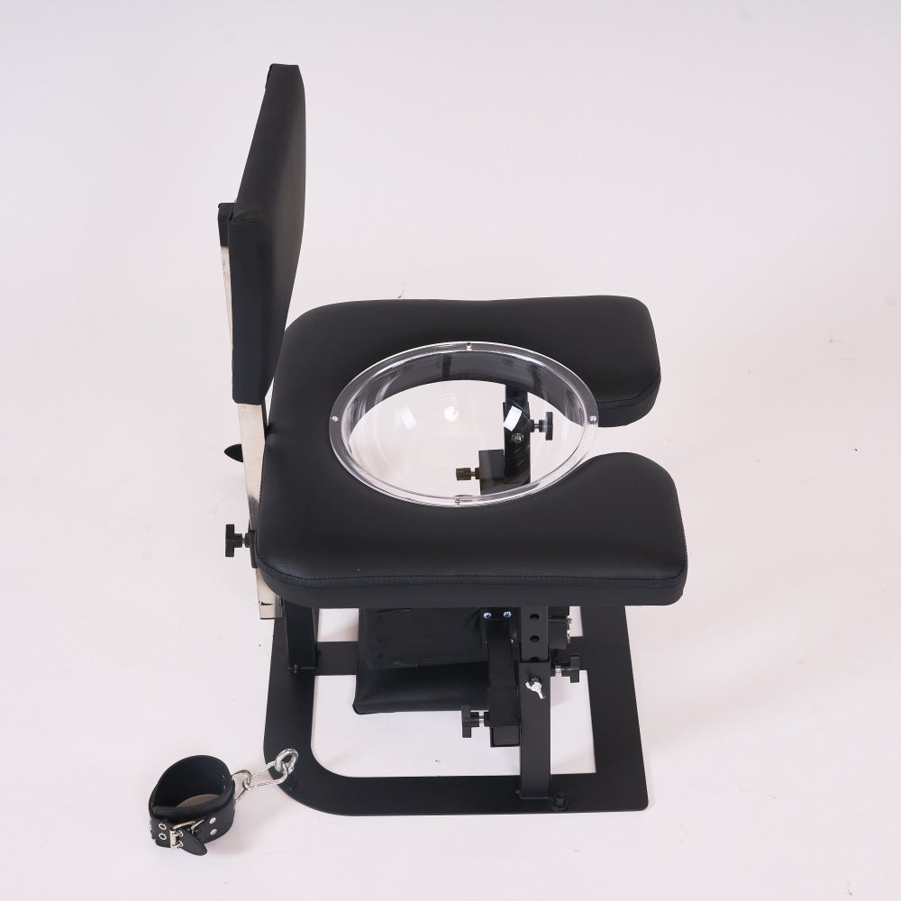 Heavy-Duty Toilet Bondage Queen Chair BF34
