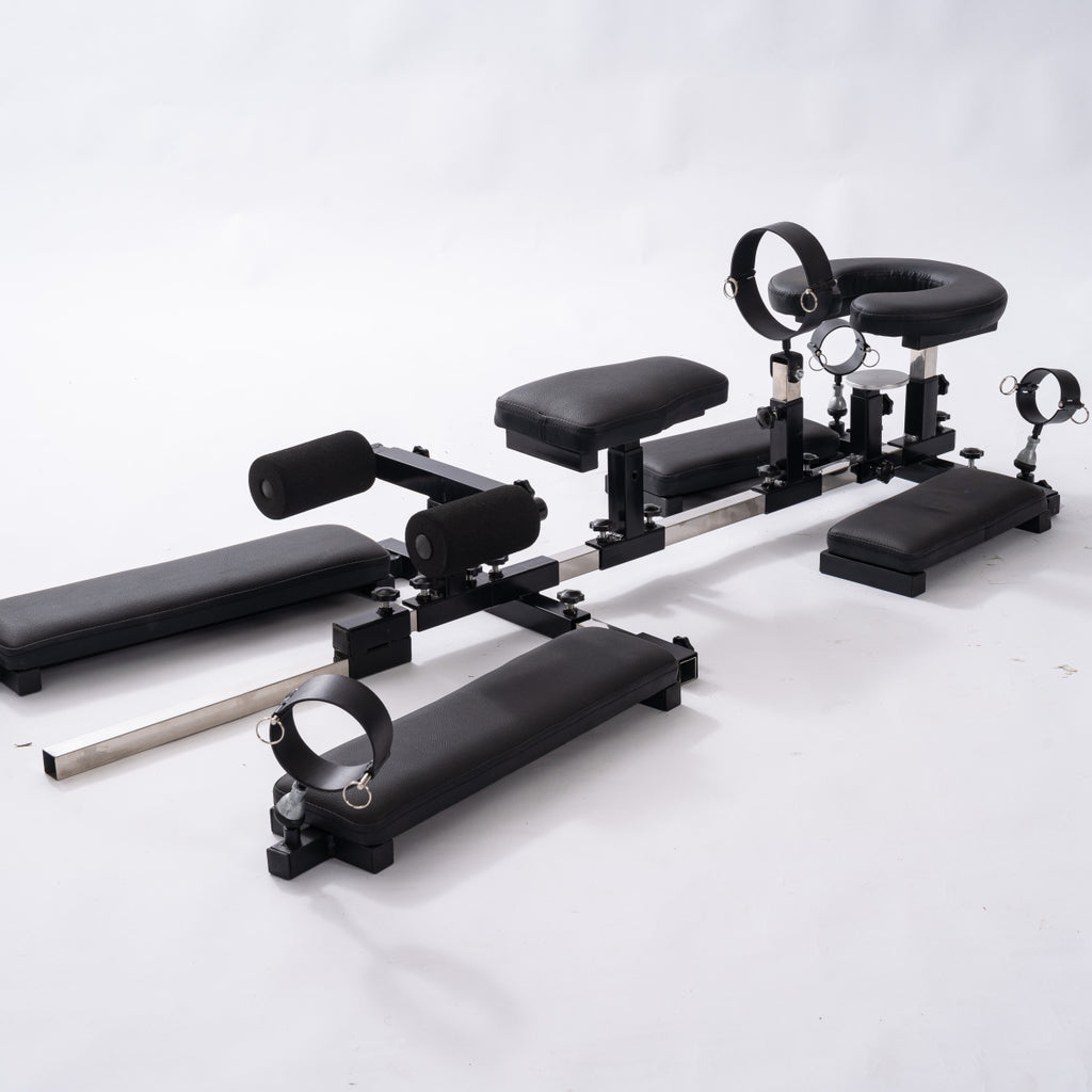 Modular BDSM Full-Body Restraint and Positioning Frame