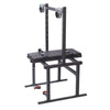 Mobile BDSM Restraint Bench with Overhead Gantry