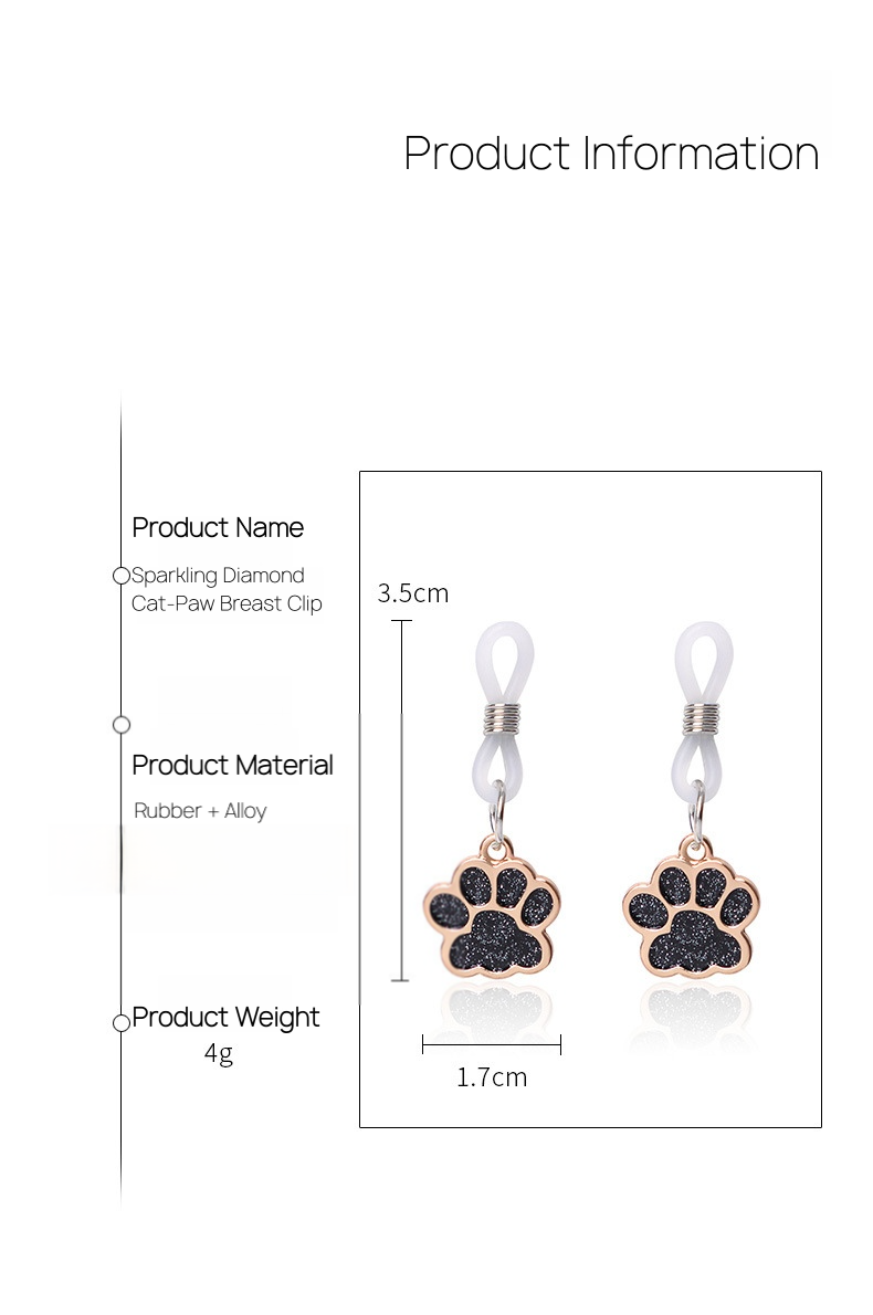 Cute Cat Claw Nipple Clamps – Kawaii Style BM24