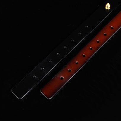 Genuine Leather Studded Day Collar