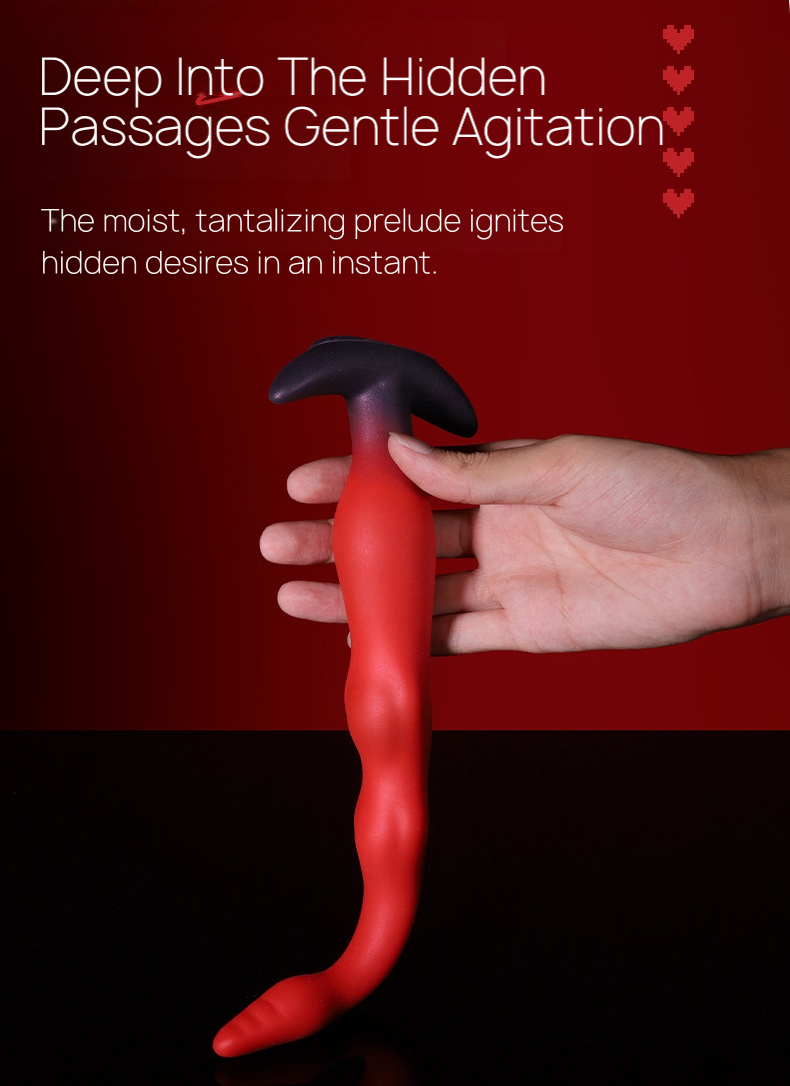 Ultra Long Liquid Silicone Extended-Length Personal Wellness Plug BM31