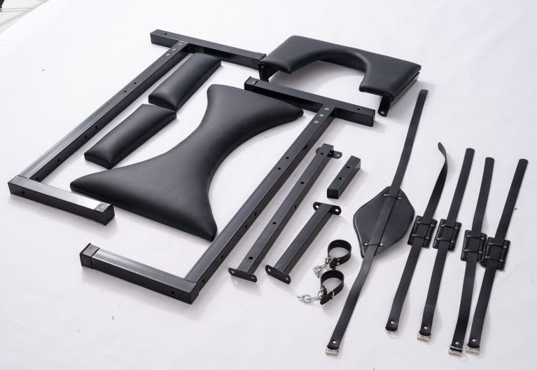Heavy-Duty Kneeling Bondage Bench with Restraints BF22
