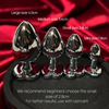 Stainless Steel Crystal Anal Plug BM49