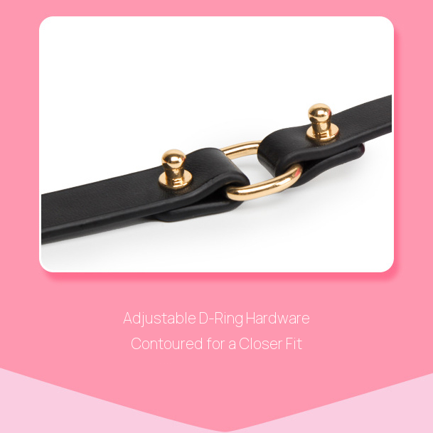 Heart-Shaped BDSM Ball Gag with Arrow-Strap Design BM118