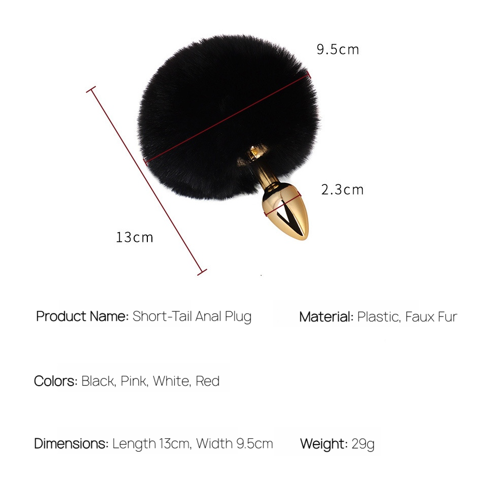 SM Cute Furry Butt Plug BM81