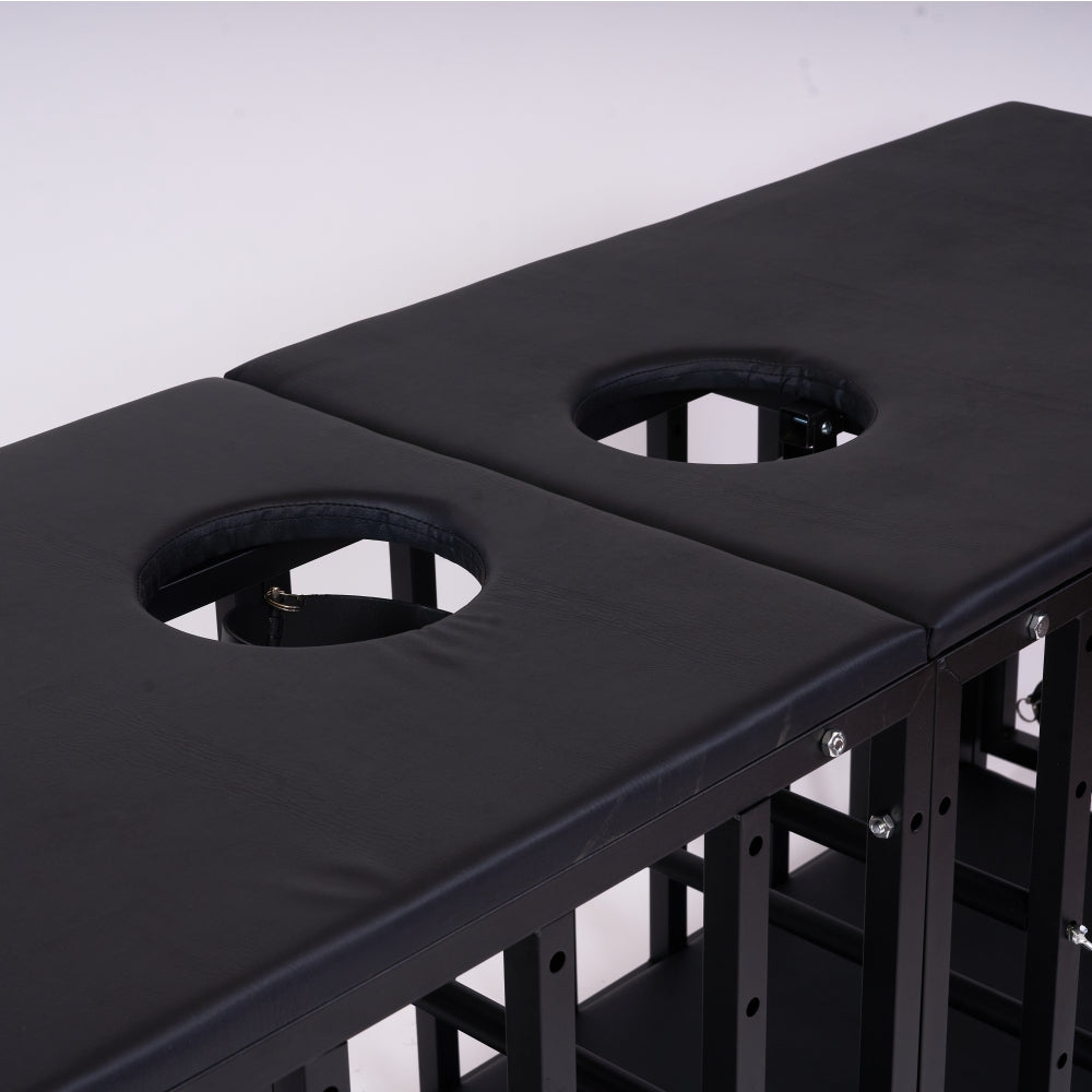 Large Extended BDSM Confinement Cage with Padded Top BF29