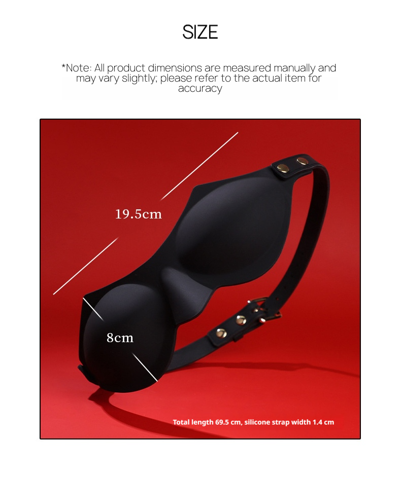 Soft Silicone Sensory Blindfold for Play BM29
