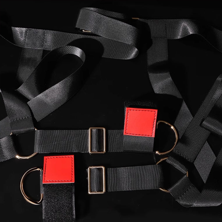 Bed Restraint Straps – Adjustable Bondage Bed Kit BM60