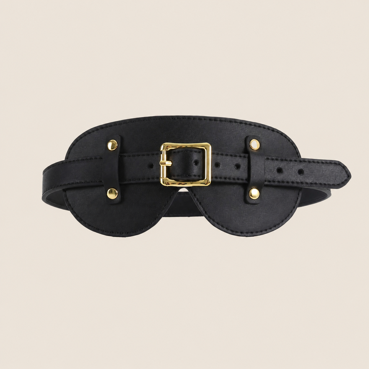 Leather Sensory Deprivation Blindfold BM68