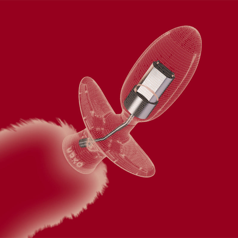 Remote-Controlled Vibrating Anal Butt Plug BM50