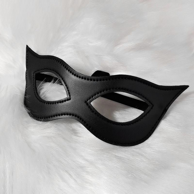 Cat-Style Leather Mask BM71