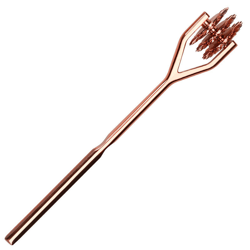 BDSM Golden Multi-Wheel Pinwheel Sensation Roller