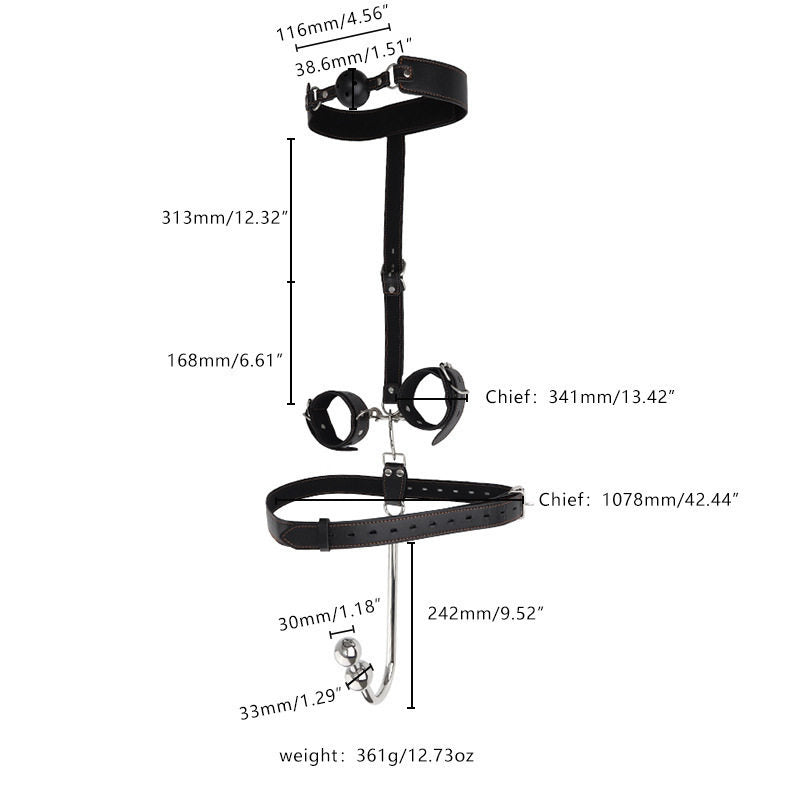 3-in-1 Posture Restraint Set BM52