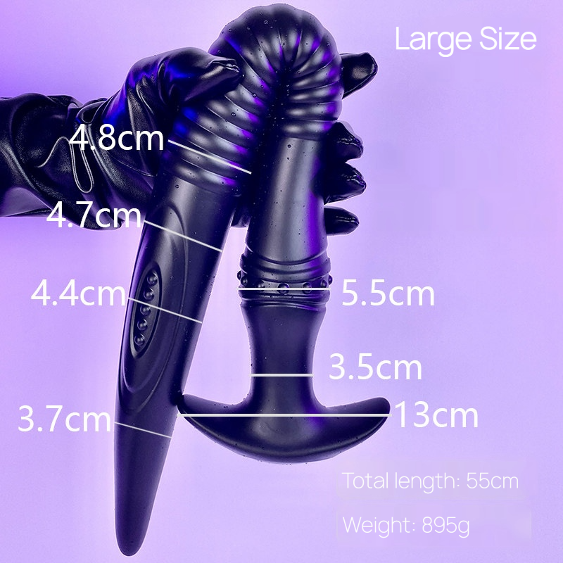 Large Silicone Butt Plug BM56