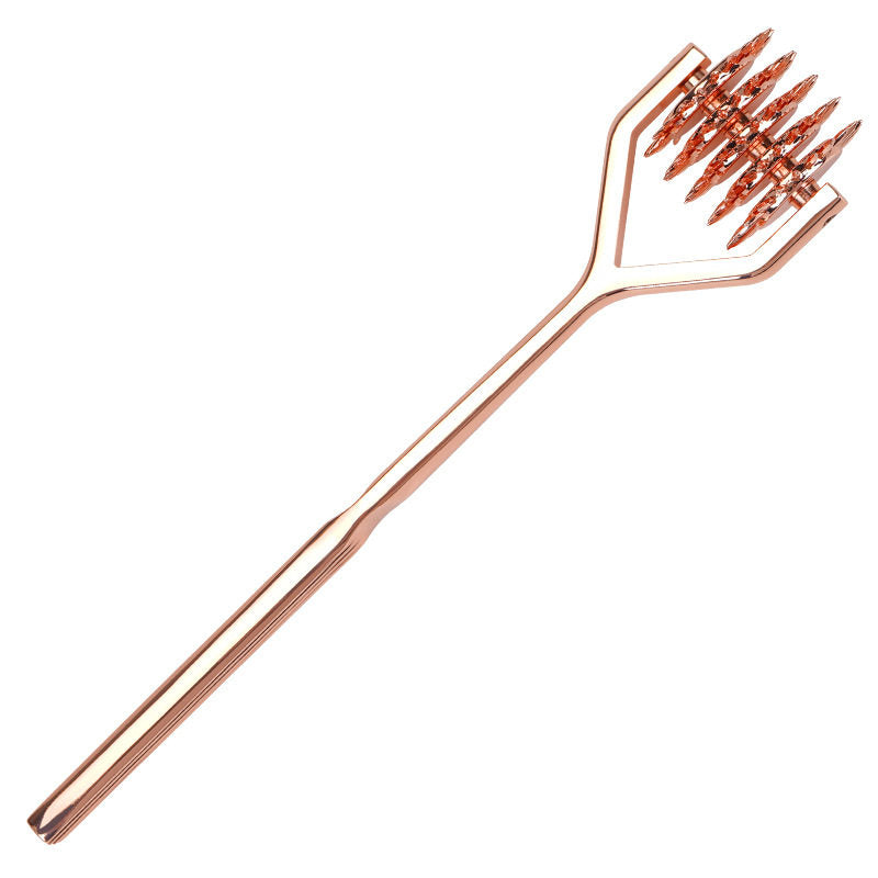 BDSM Golden Multi-Wheel Pinwheel Sensation Roller