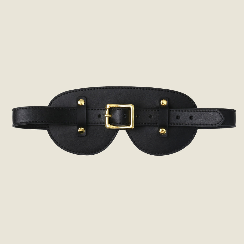 Leather Sensory Deprivation Blindfold BM68