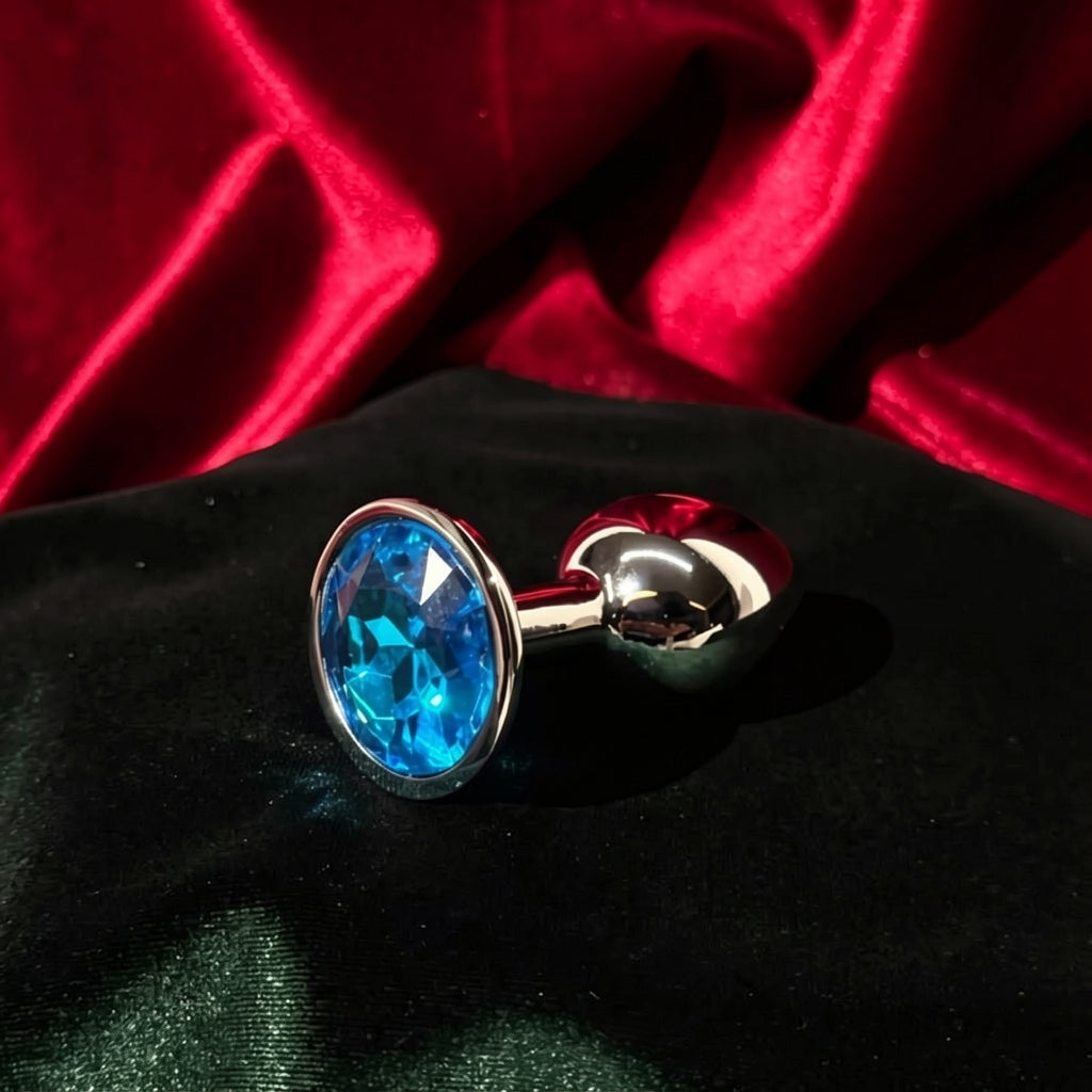 Stainless Steel Crystal Anal Plug BM49
