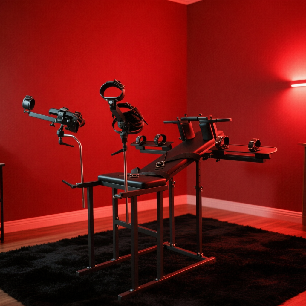Full-Size Bondage Chair with Restraints BF14