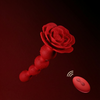 Rose Shaped Vibrating Butt Plug BM35