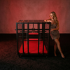 BDSM Confinement and Restraint Cage