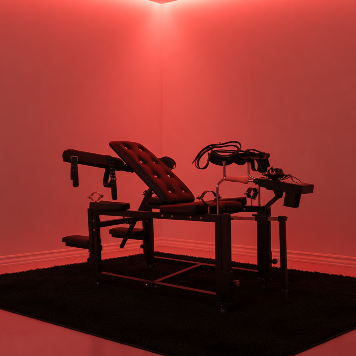 Multipurpose Adjustable BDSM Positioning Chair