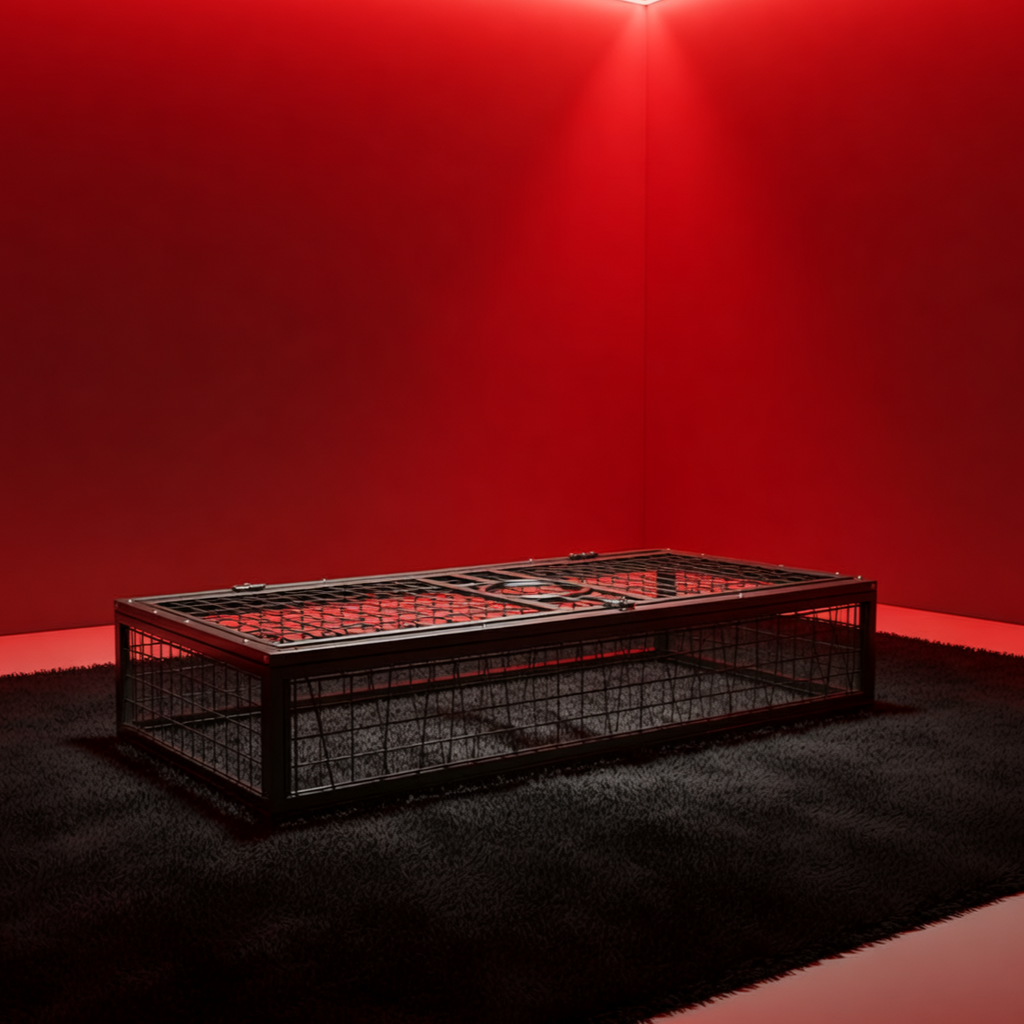 Metal BDSM Human Pet Cage