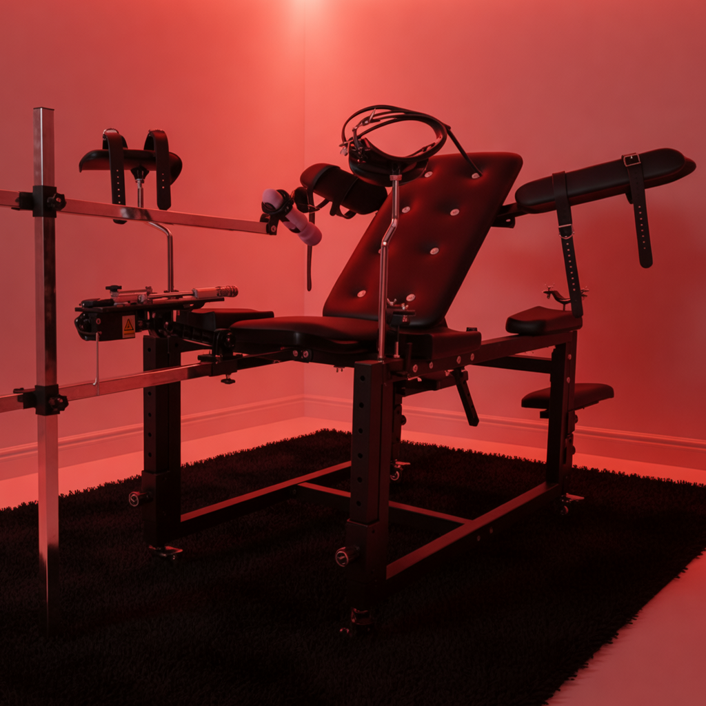 Multipurpose Adjustable BDSM Positioning Chair