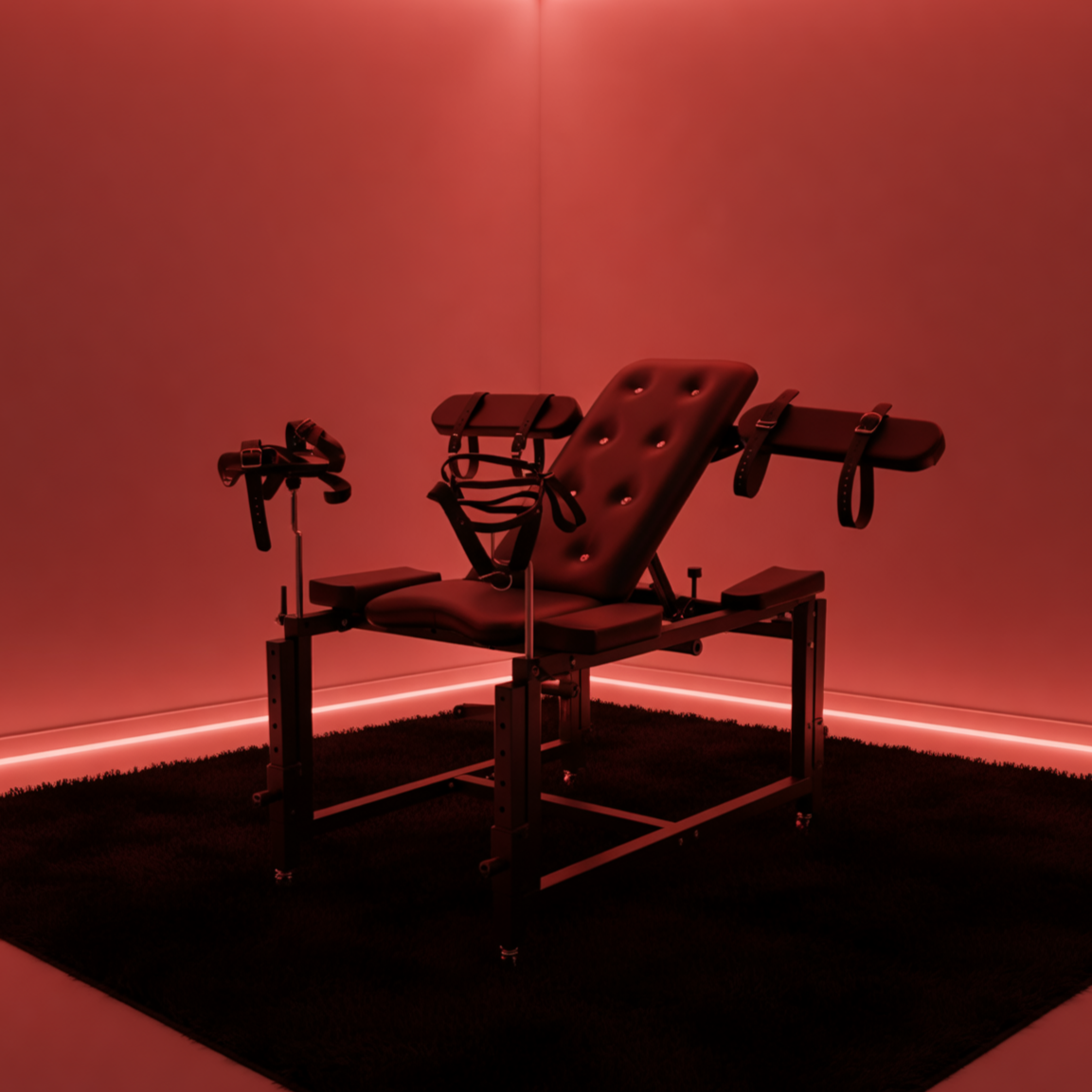 Multipurpose Adjustable BDSM Positioning Chair