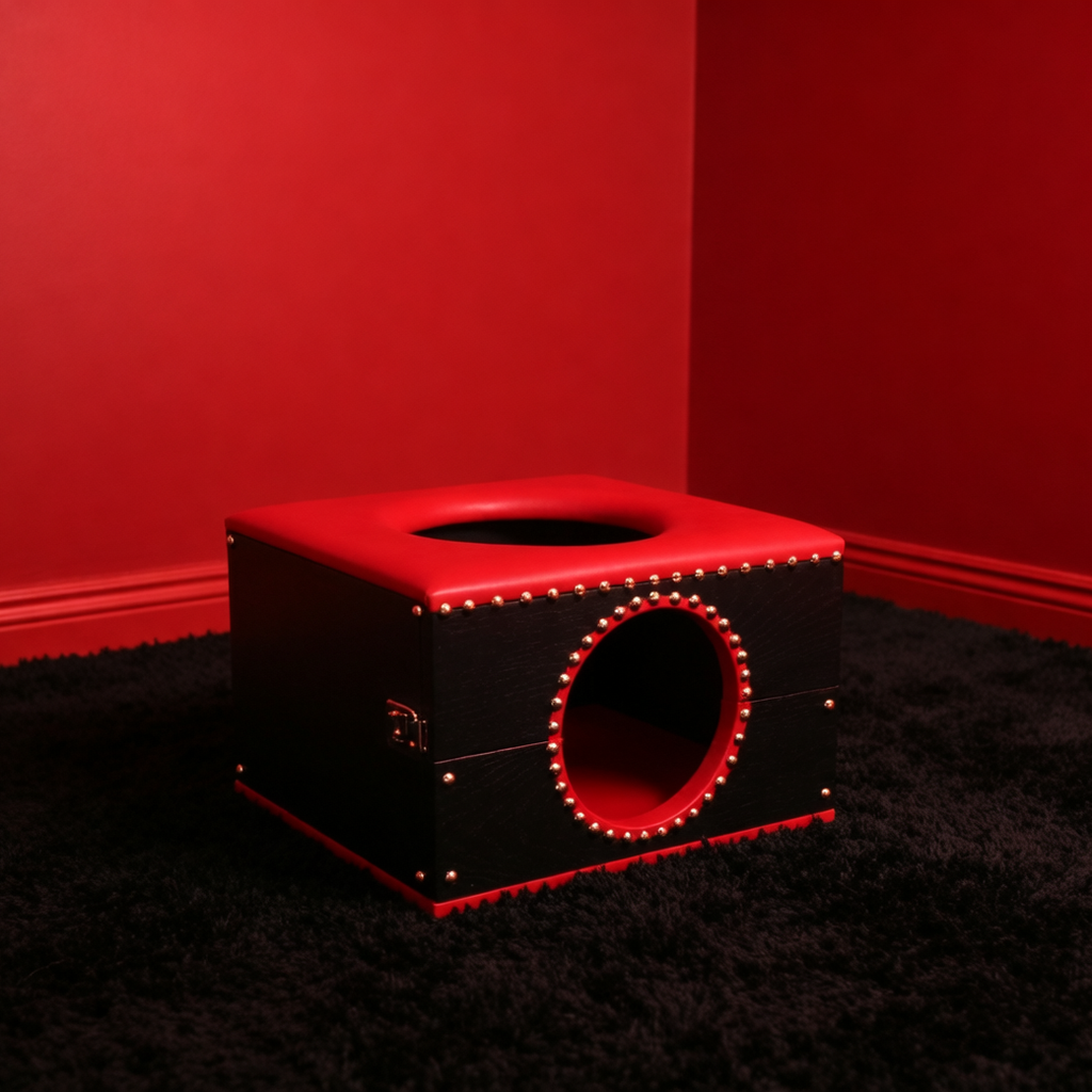 Padded Pillories Queening Stool for Face-Sitting BF26