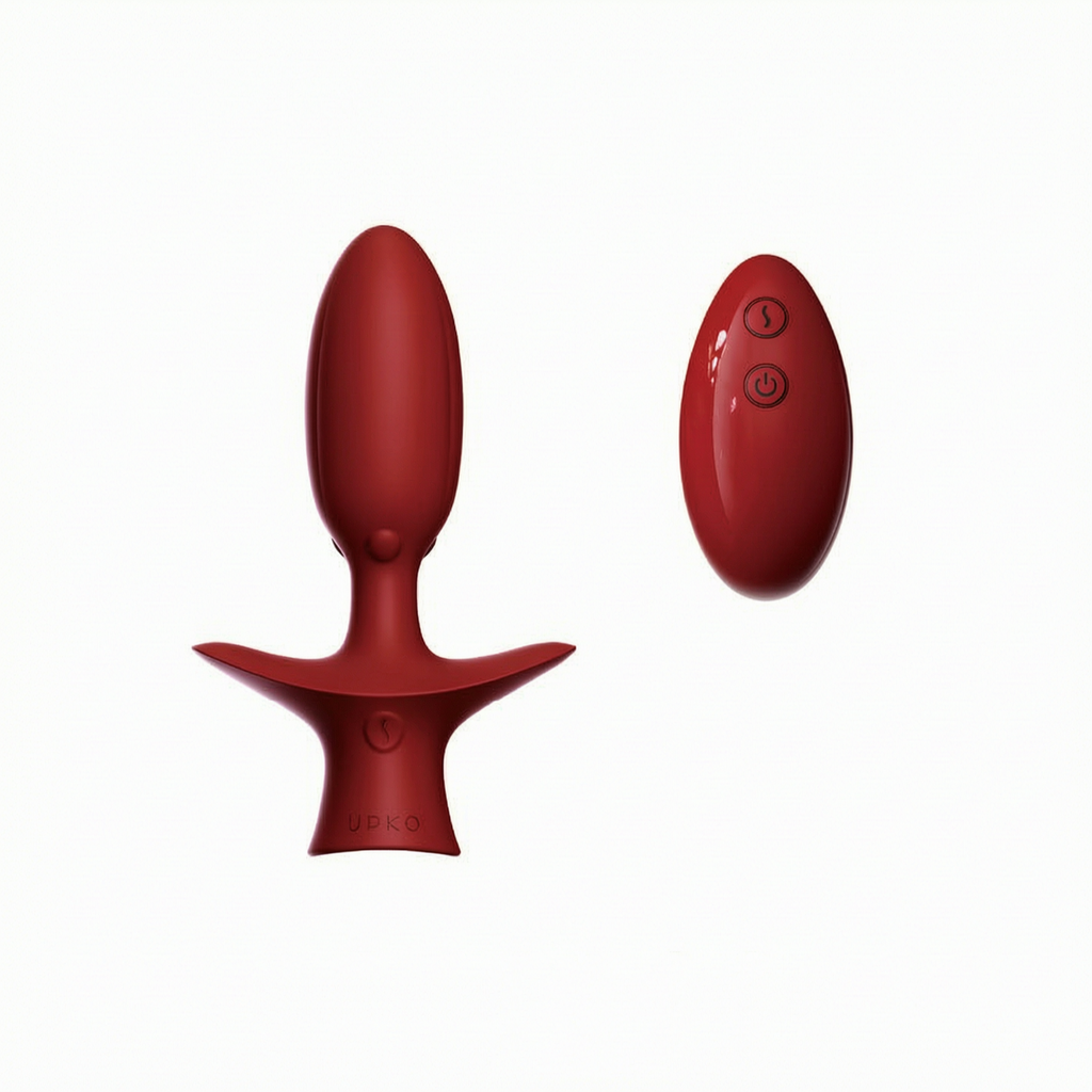 Remote-Controlled Vibrating Anal Butt Plug BM50
