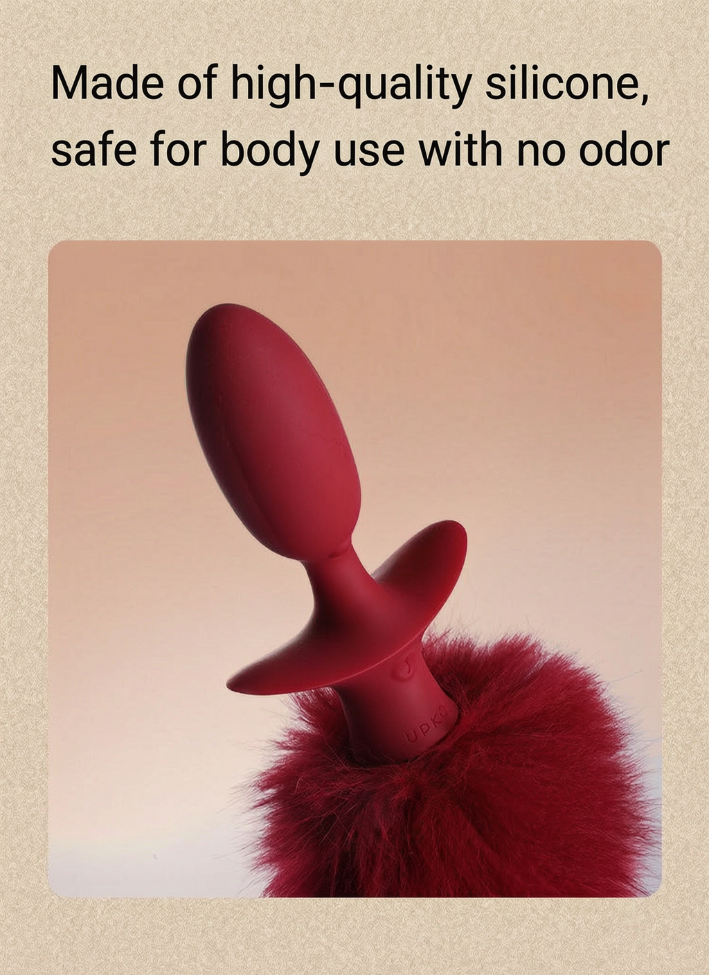 Remote-Controlled Vibrating Anal Butt Plug BM50