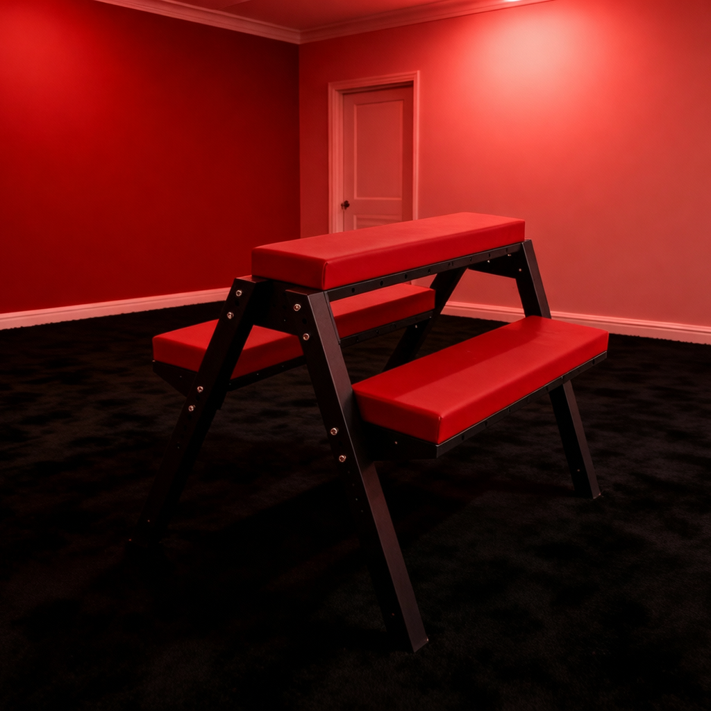 Classic Kneeling Bondage Bench with Restraints BF28