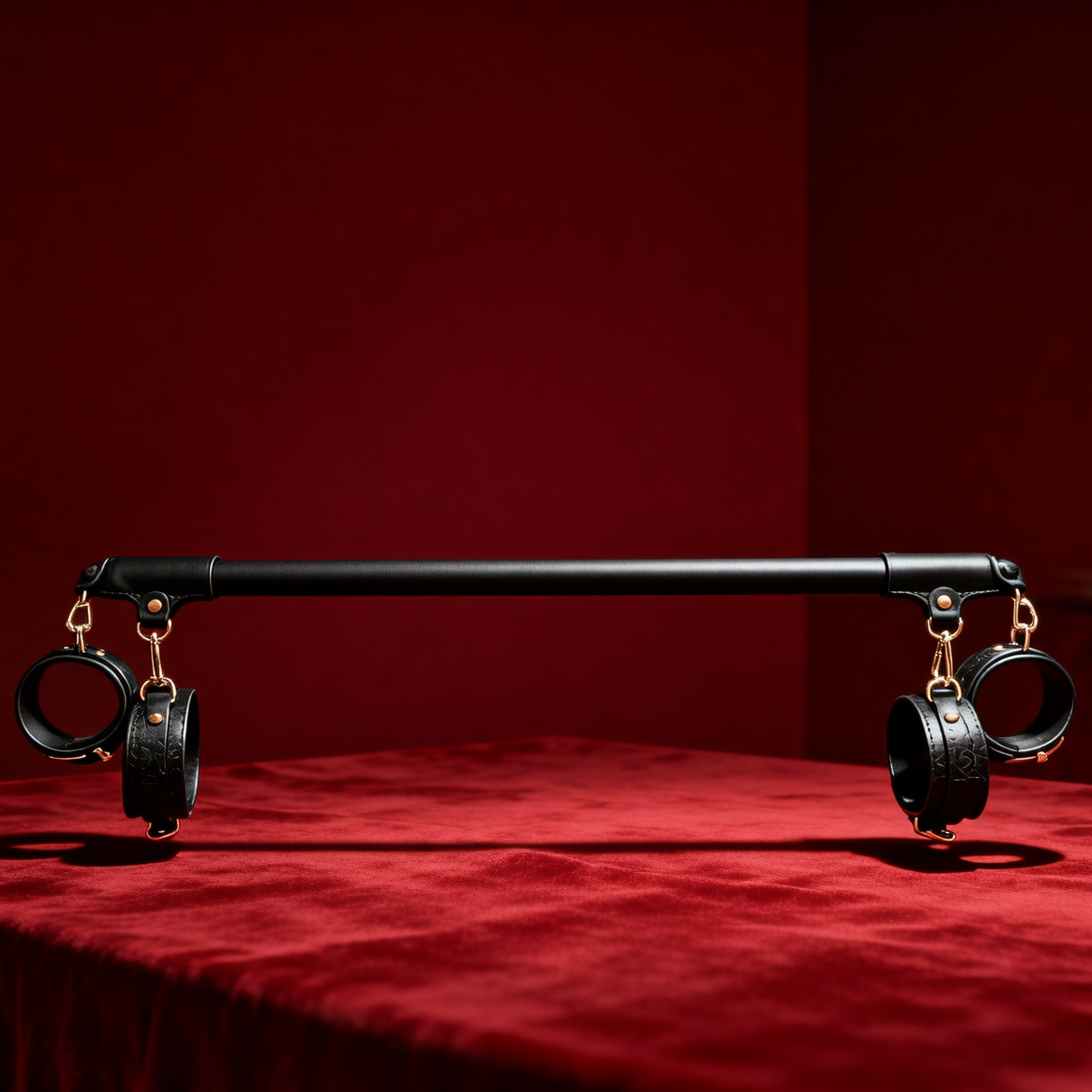 Spreader Bar with Wrist & Ankle Cuffs BM23