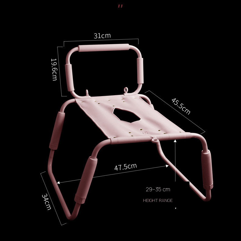 Adjustable Adult Positioning BDSM Chair and Foldable Arch Set BF52
