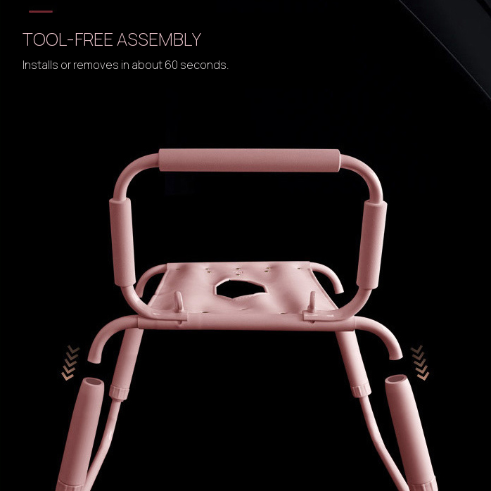 Adjustable Adult Positioning BDSM Chair and Foldable Arch Set BF52