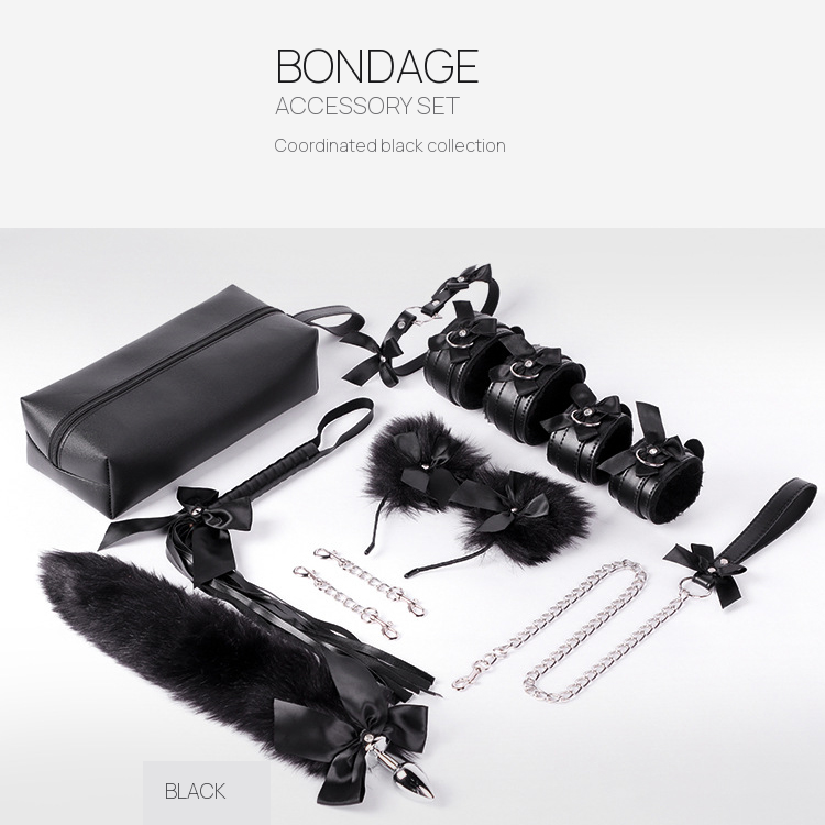 5-Piece BDSM Bondage Restraint and Sensory Play Set BM132