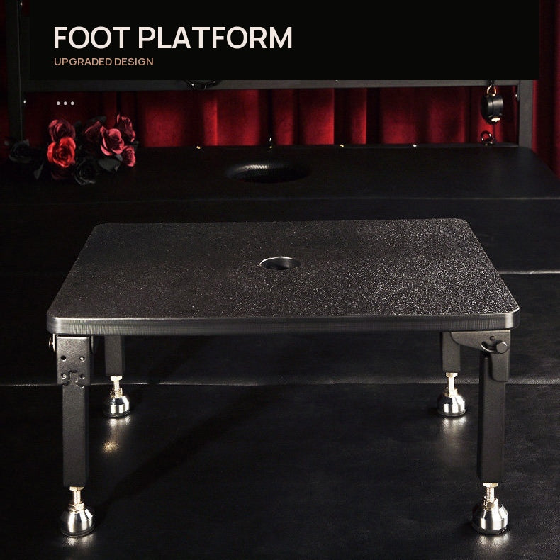 Adjustable BDSM Step Platform with Center Access Opening BF44