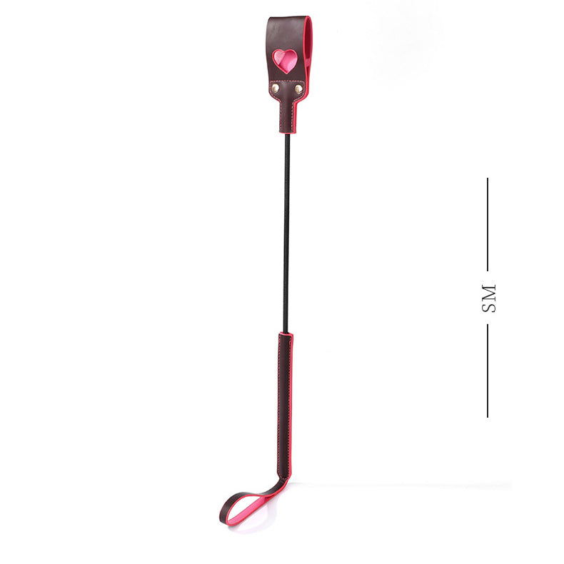 Temperature-Responsive Heart BDSM Riding Crop