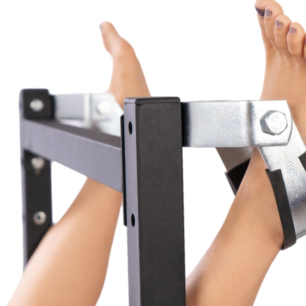 Mobile BDSM Restraint Bench with Overhead Gantry