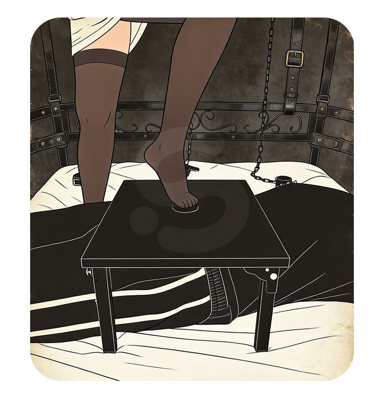 Foldable Femdom CBT Trampling & Cock Crusher Pedal BF44