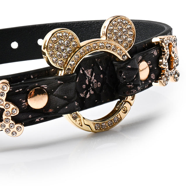 Snake-Pattern Day Anime  Collar Choker Necklace