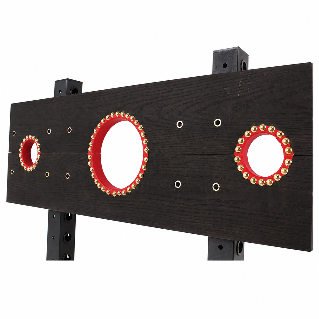 Multi-Position BDSM Restraint Platform with Stocks Panel